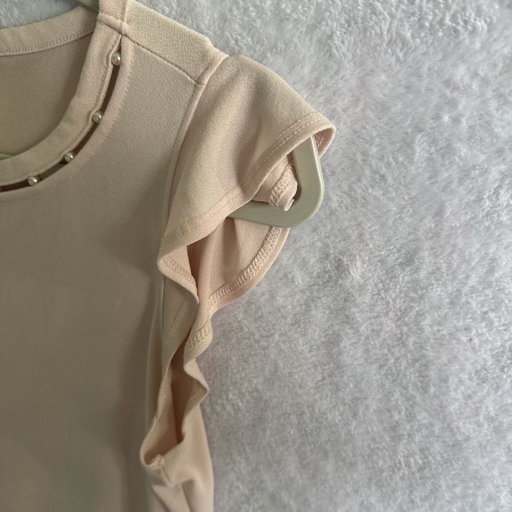 Candie's pink Ruffle Sleeve Blouse - Picture 4 of 10